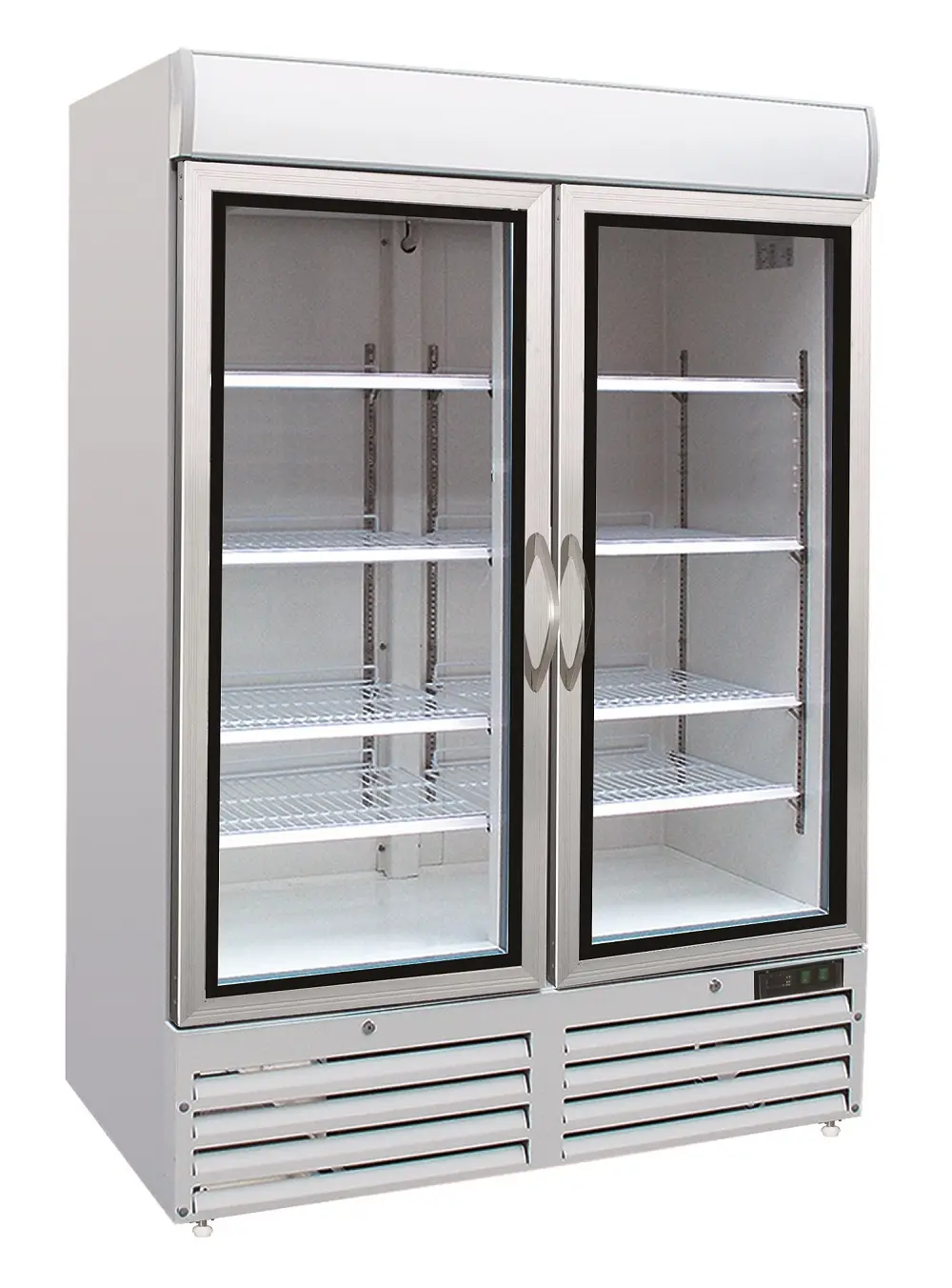 FREEZER 2 GLASS DOORS