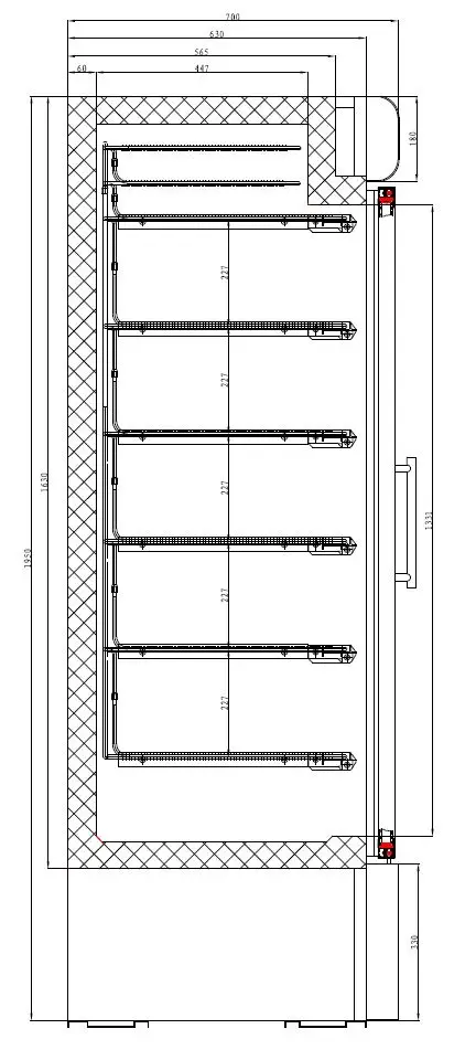 FREEZER 1 GLASS DOOR - Image 2
