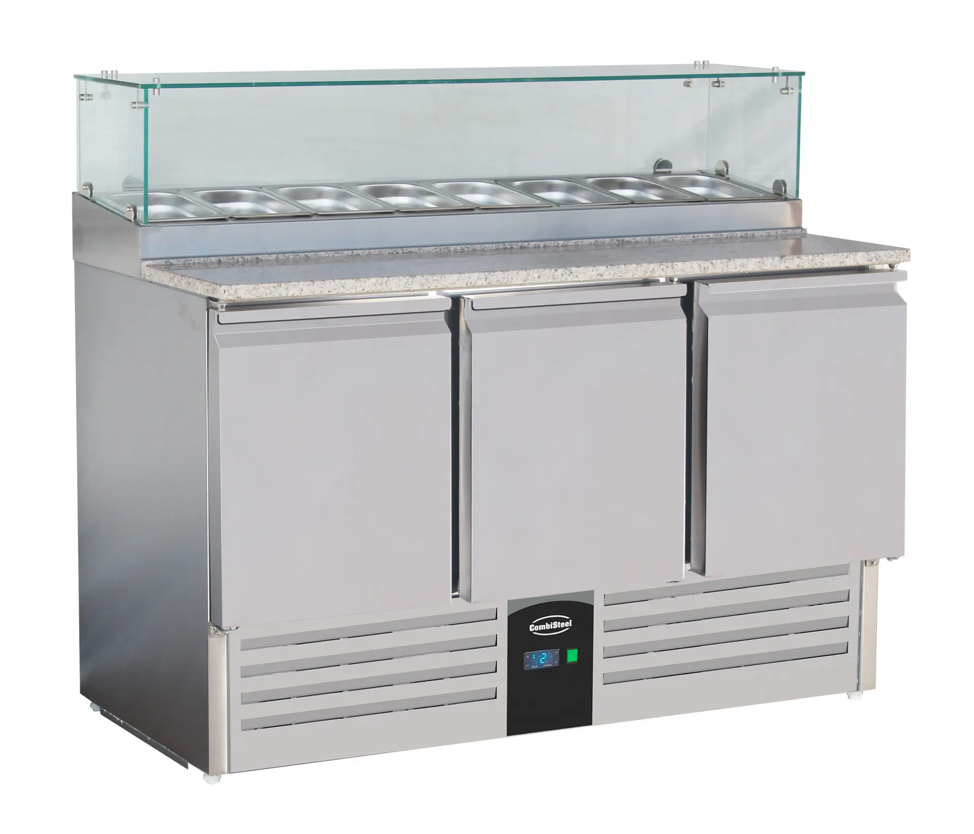 PIZZA COUNTER WITH GLASS 3 DOORS