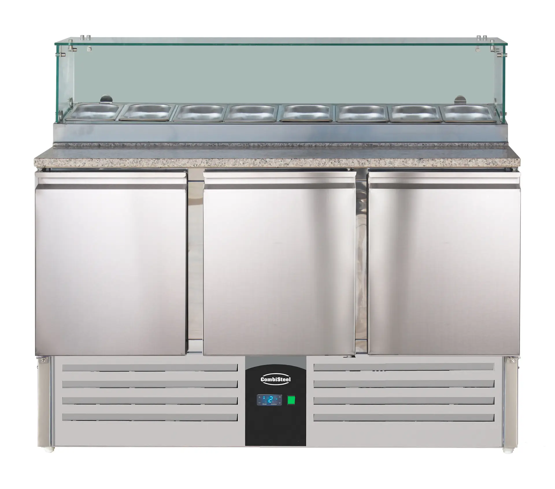 PIZZA COUNTER WITH GLASS 3 DOORS - Image 2