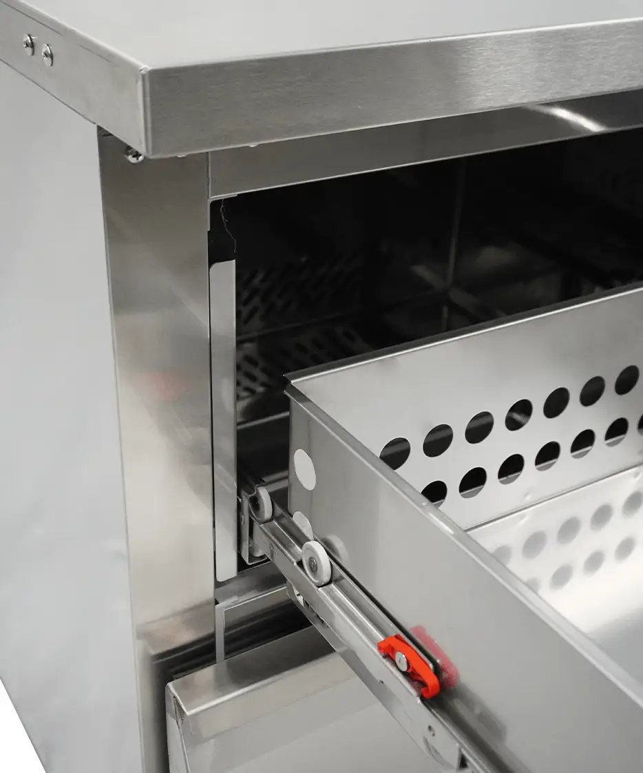 SS FREEZER 2 DRAWERS - Image 6