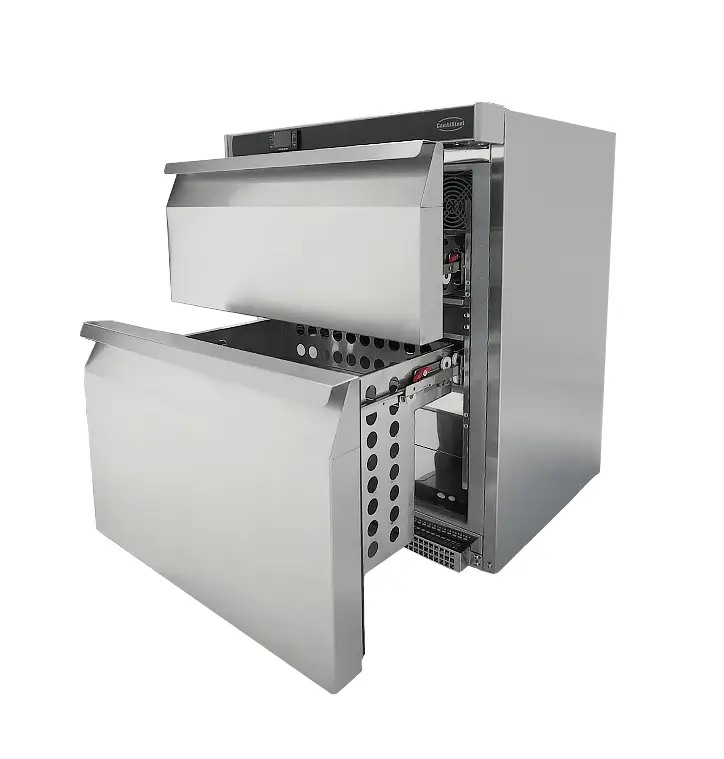 REFRIGERATOR SS 2 DRAWERS - Image 2