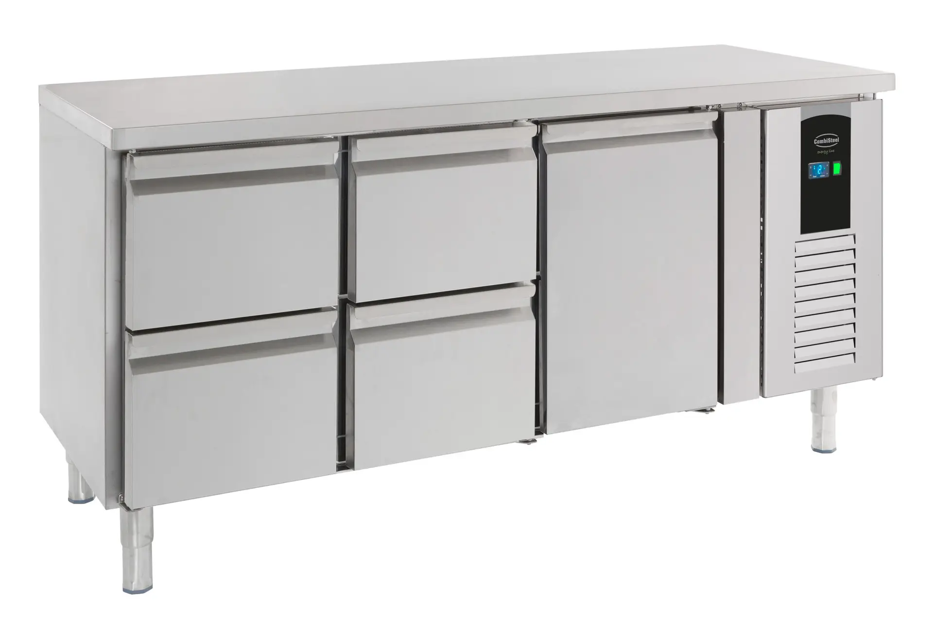 700 REFRIGERATED COUNTER 1 DOOR AND 4 DRAWERS ENERGY LINE