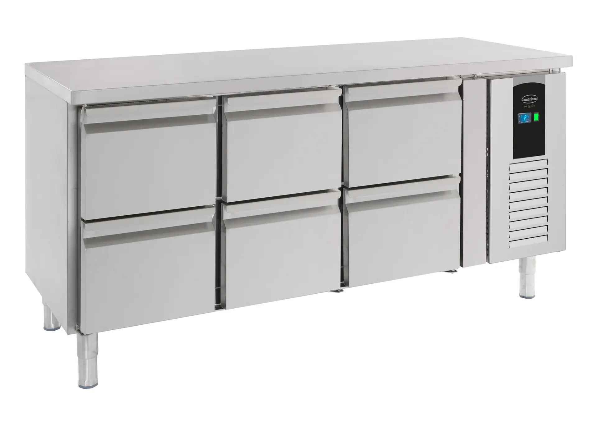 700 REFRIGERATED COUNTER 6 DRAWERS ENERGY LINE