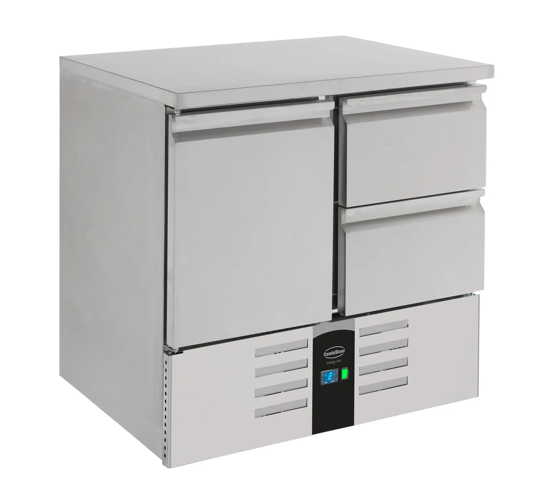 REFRIGERATED COUNTER 1 DOOR/2 DRAWERS ENERGY LINE EQUIPPED WITH EVAPORATOR