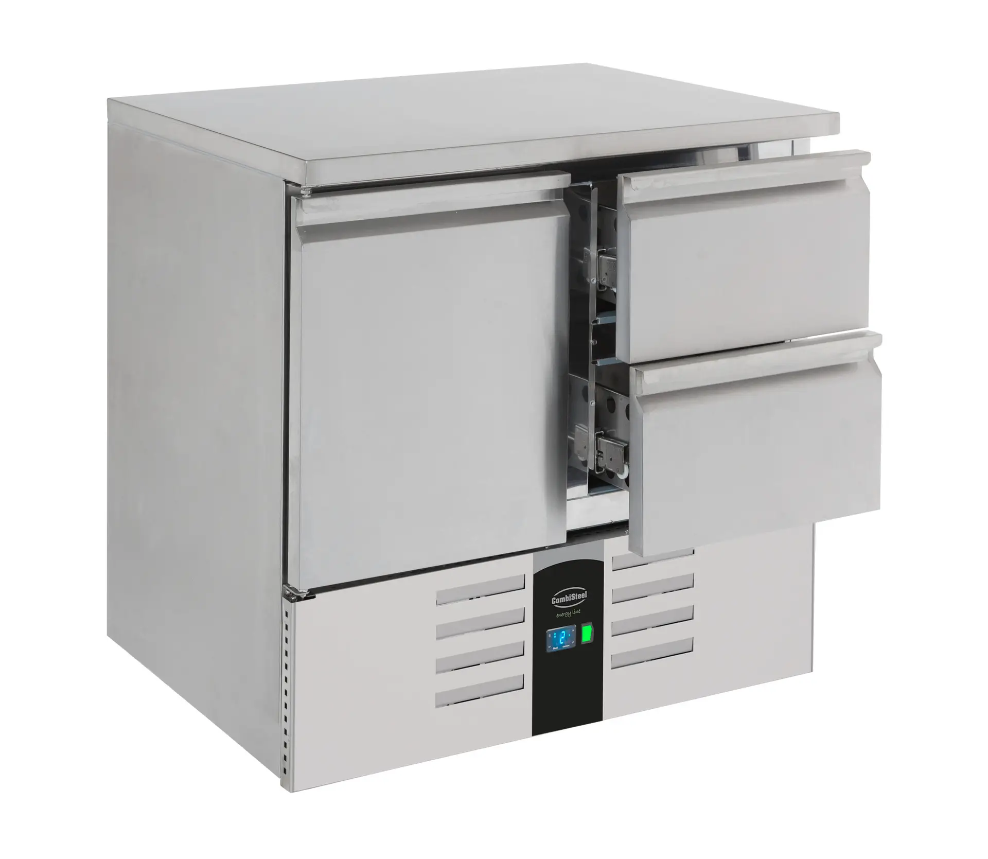 REFRIGERATED COUNTER 1 DOOR/2 DRAWERS ENERGY LINE EQUIPPED WITH EVAPORATOR - Image 2