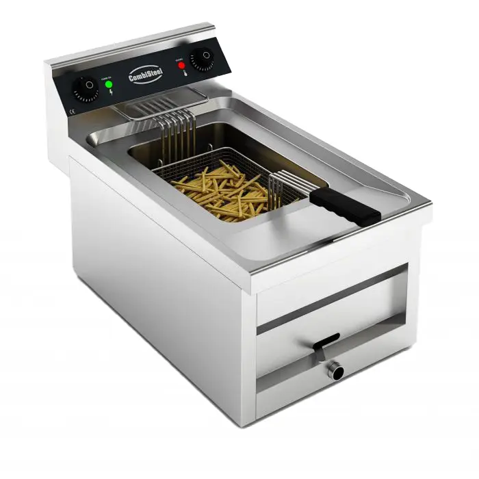 ELECTRIC COUNTER FRYER 1X12L 6KW