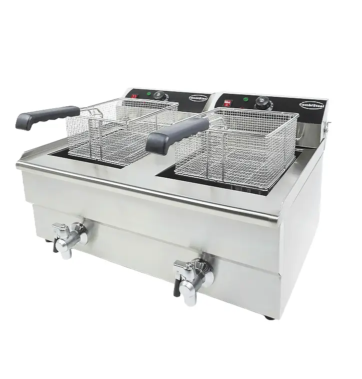 ELECTRIC COUNTER FRYER 2X10 L - Image 3