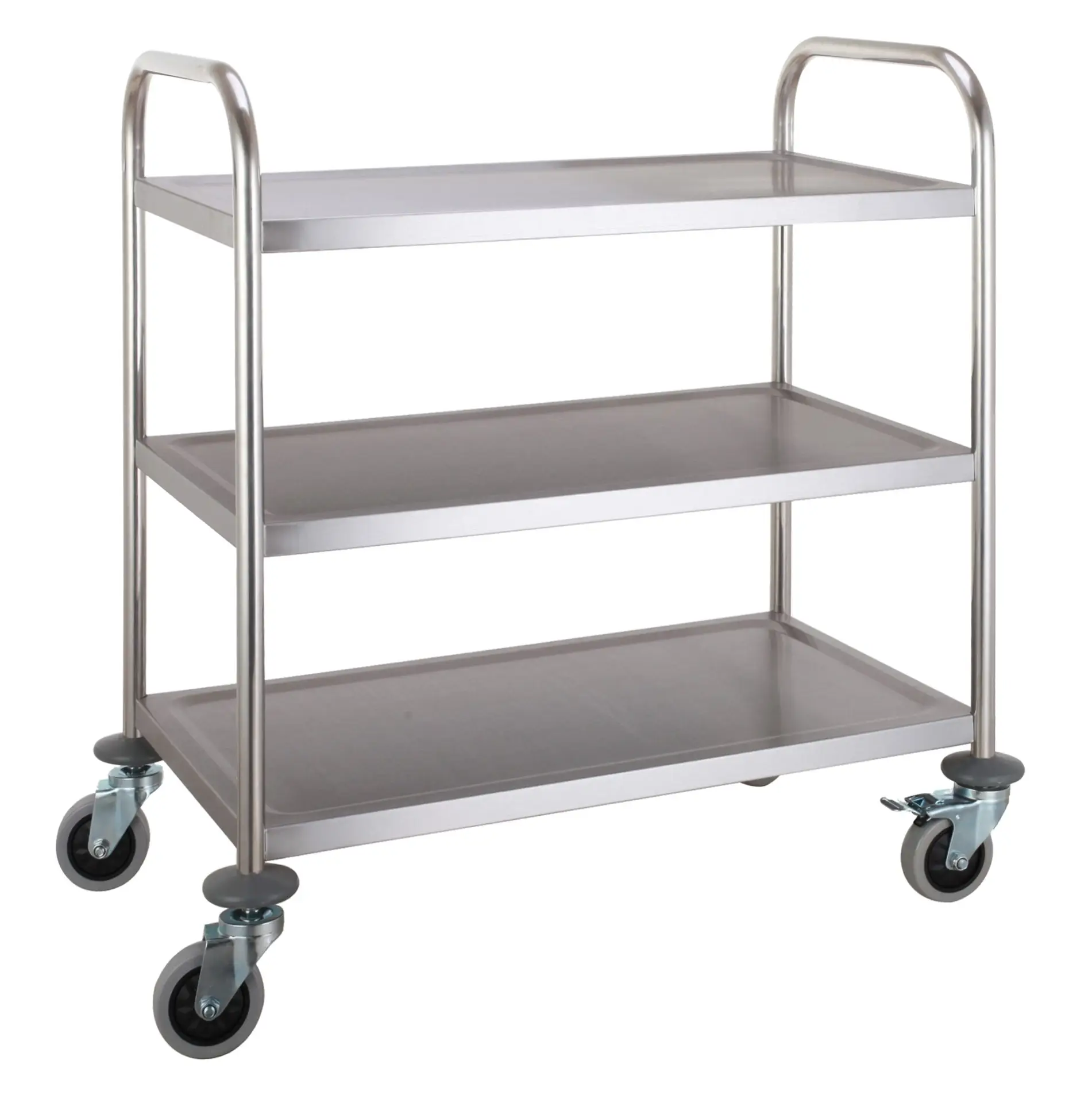 TROLLEY FLAT-PACKED 3 SHELVES