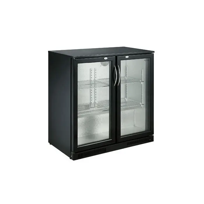 BACKBAR COOLER BLACK 2 DOORS - Image 2