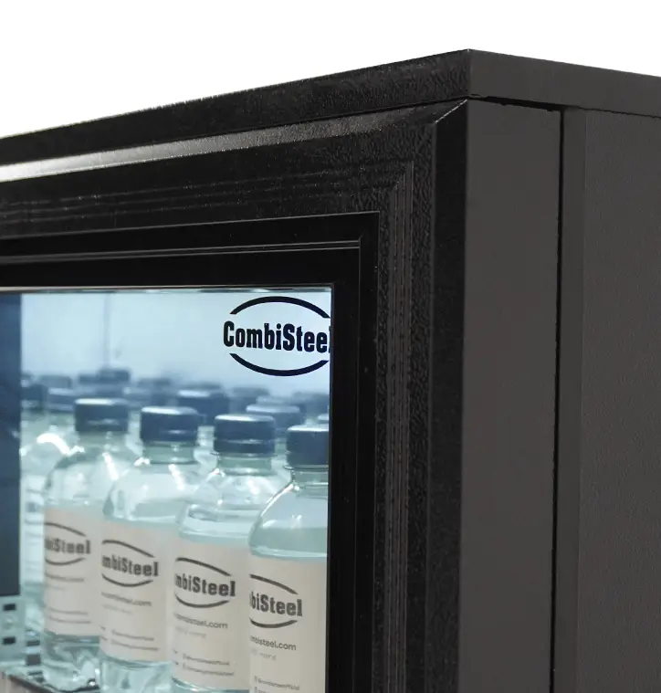 BACKBAR COOLER BLACK 2 SLIDING DOORS - Image 5