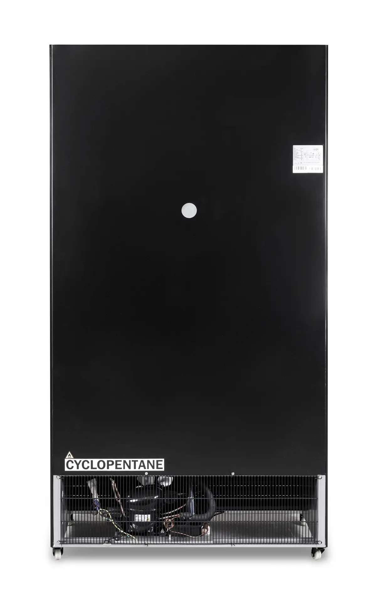 REFRIGERATOR WITH SLIDING GLASS DOORS BEZ-780 SL BLACK - Image 3