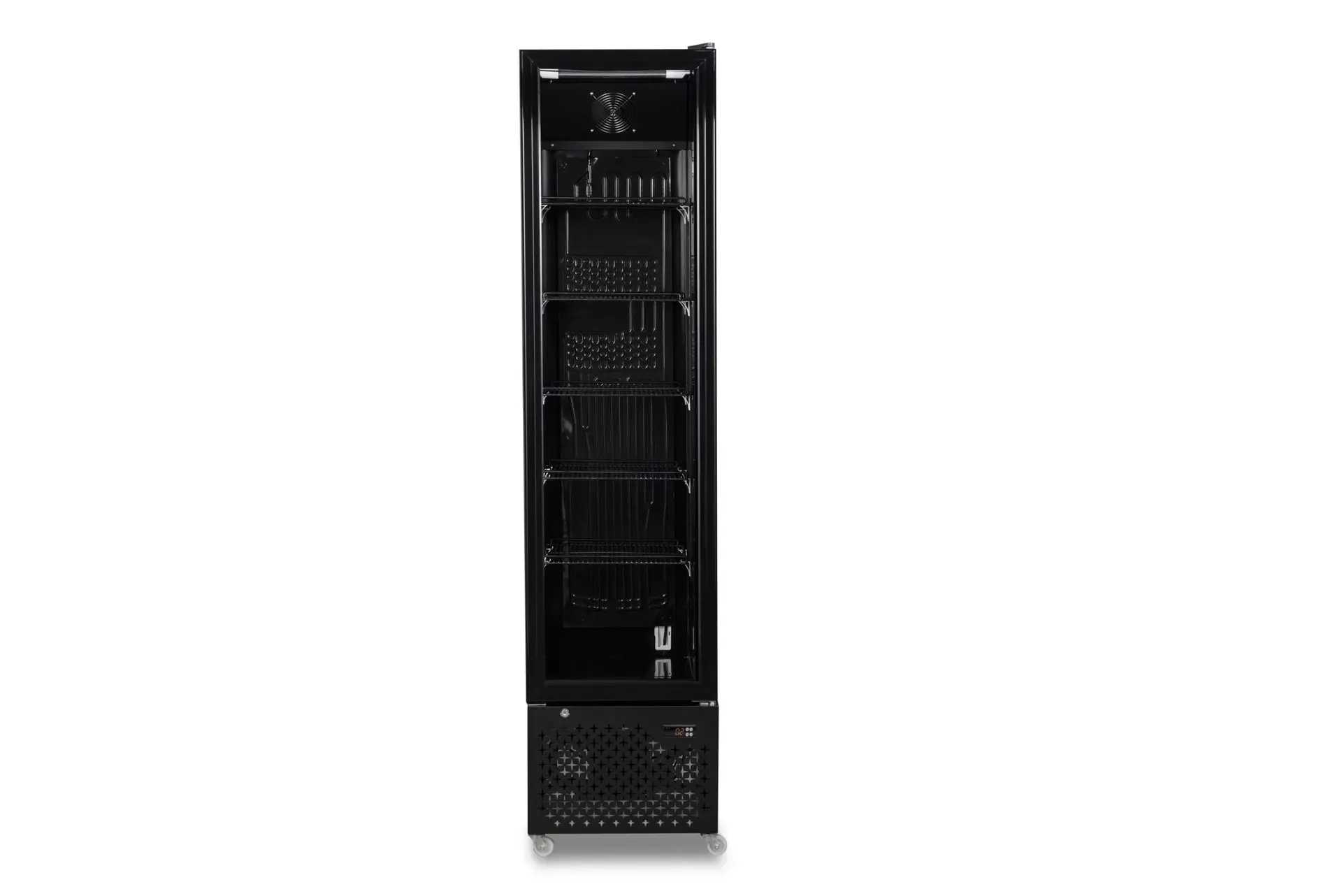 FREEZER 1 GLASS DOOR BLACK NAP-250F - Image 5