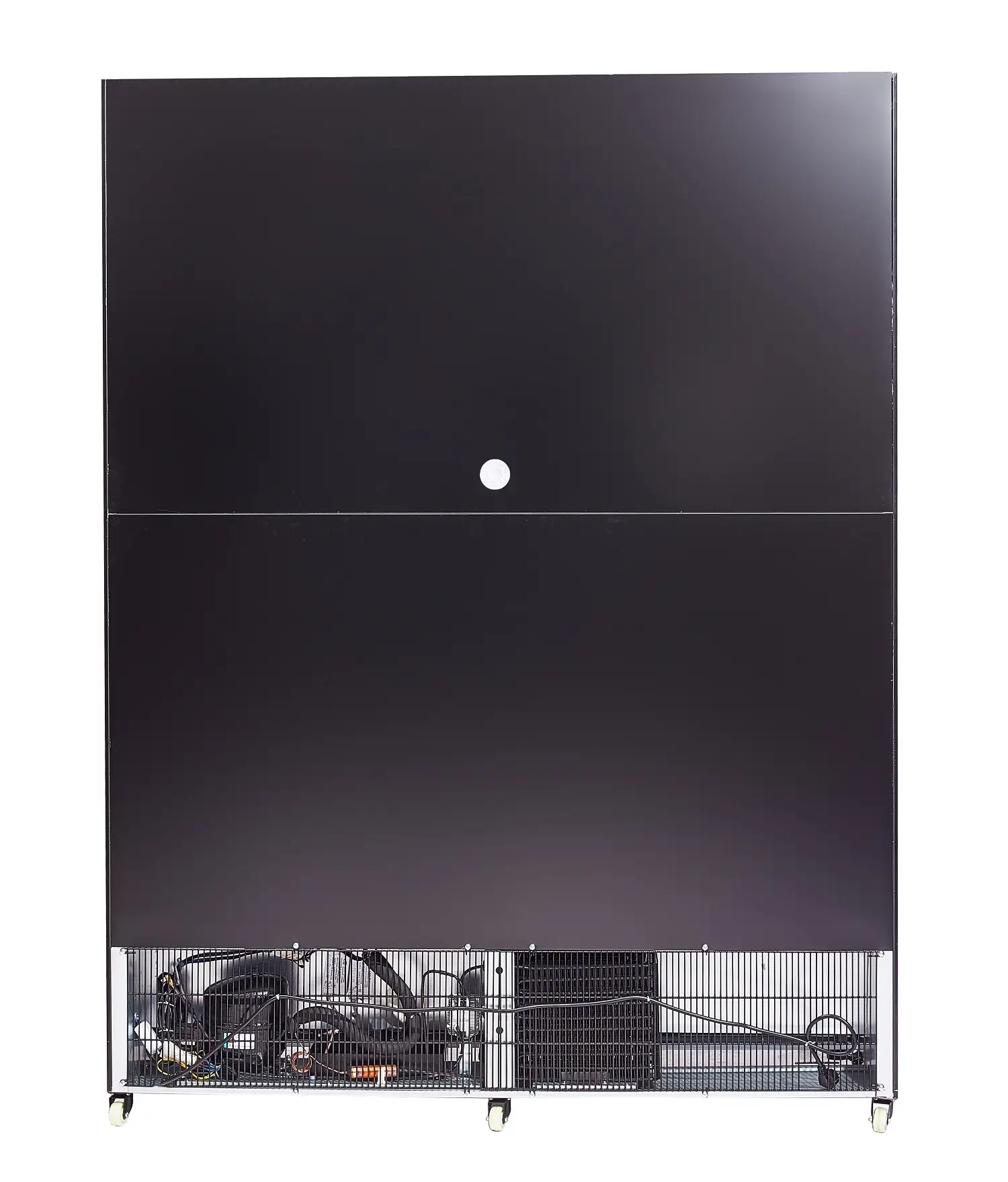 REFRIGERATOR 3 GLASS DOORS BLACK NAP-1200 *TRANSPORT ON REQUEST* - Image 5