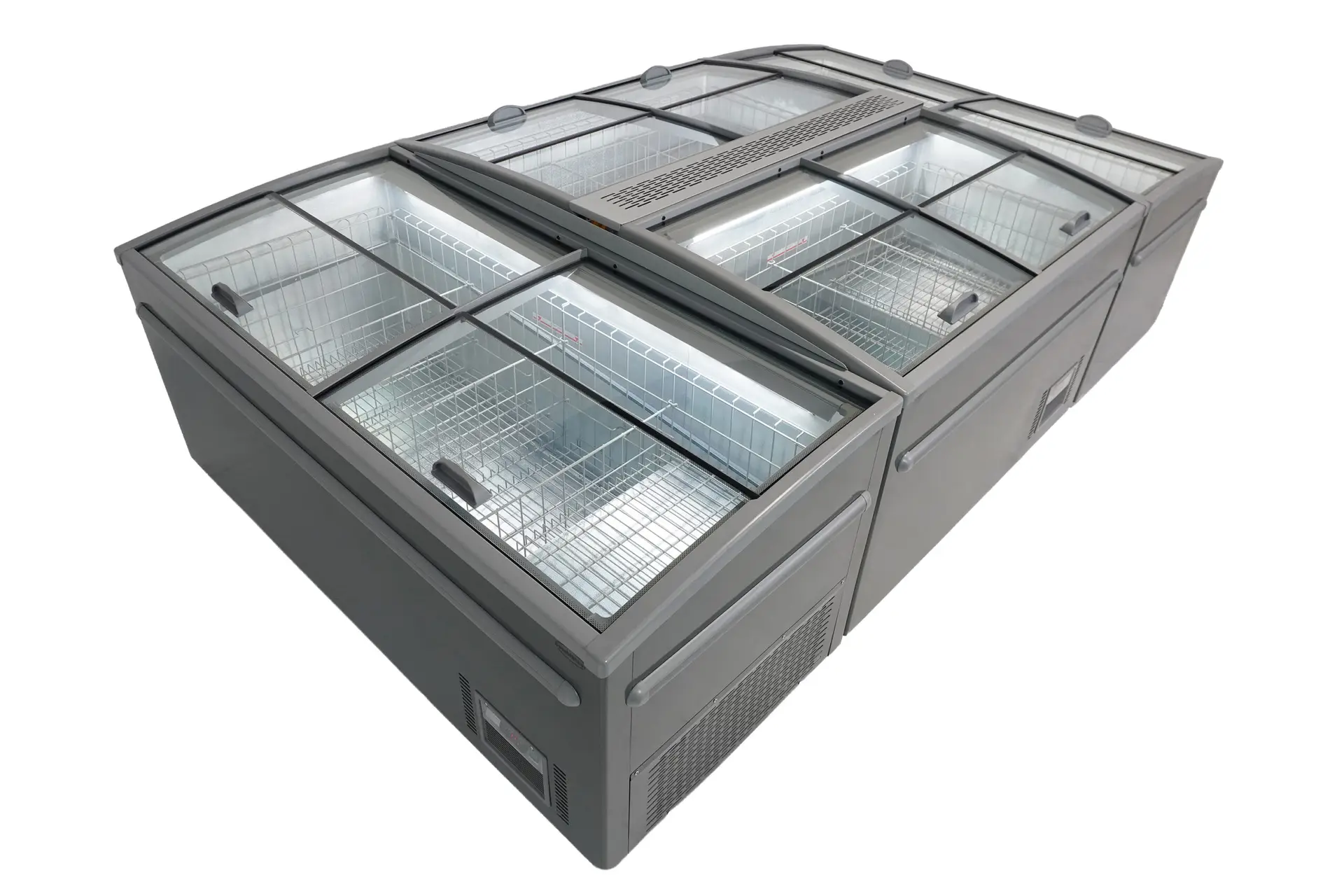 SUPERMARKET CHEST FREEZER GREY 2100 AUTOMATIC DEFROST - Image 3