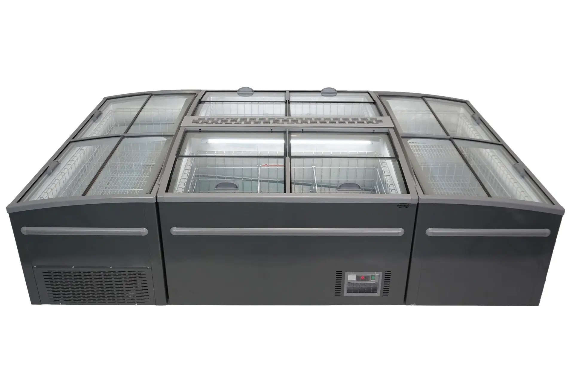 SUPERMARKET CHEST FREEZER GREY 2100 AUTOMATIC DEFROST - Image 6