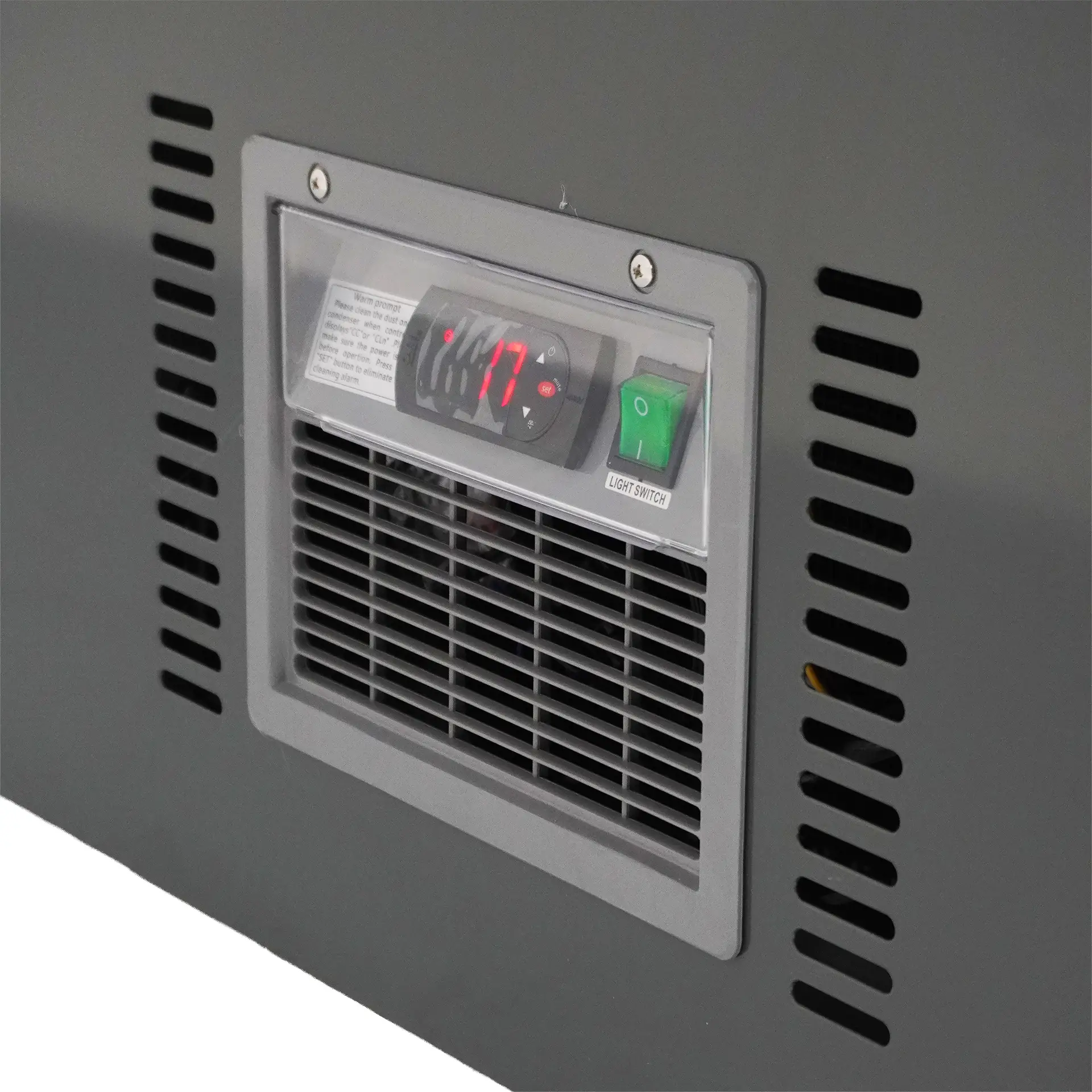 SUPERMARKET CHEST FREEZER GREY 2100 AUTOMATIC DEFROST - Image 7