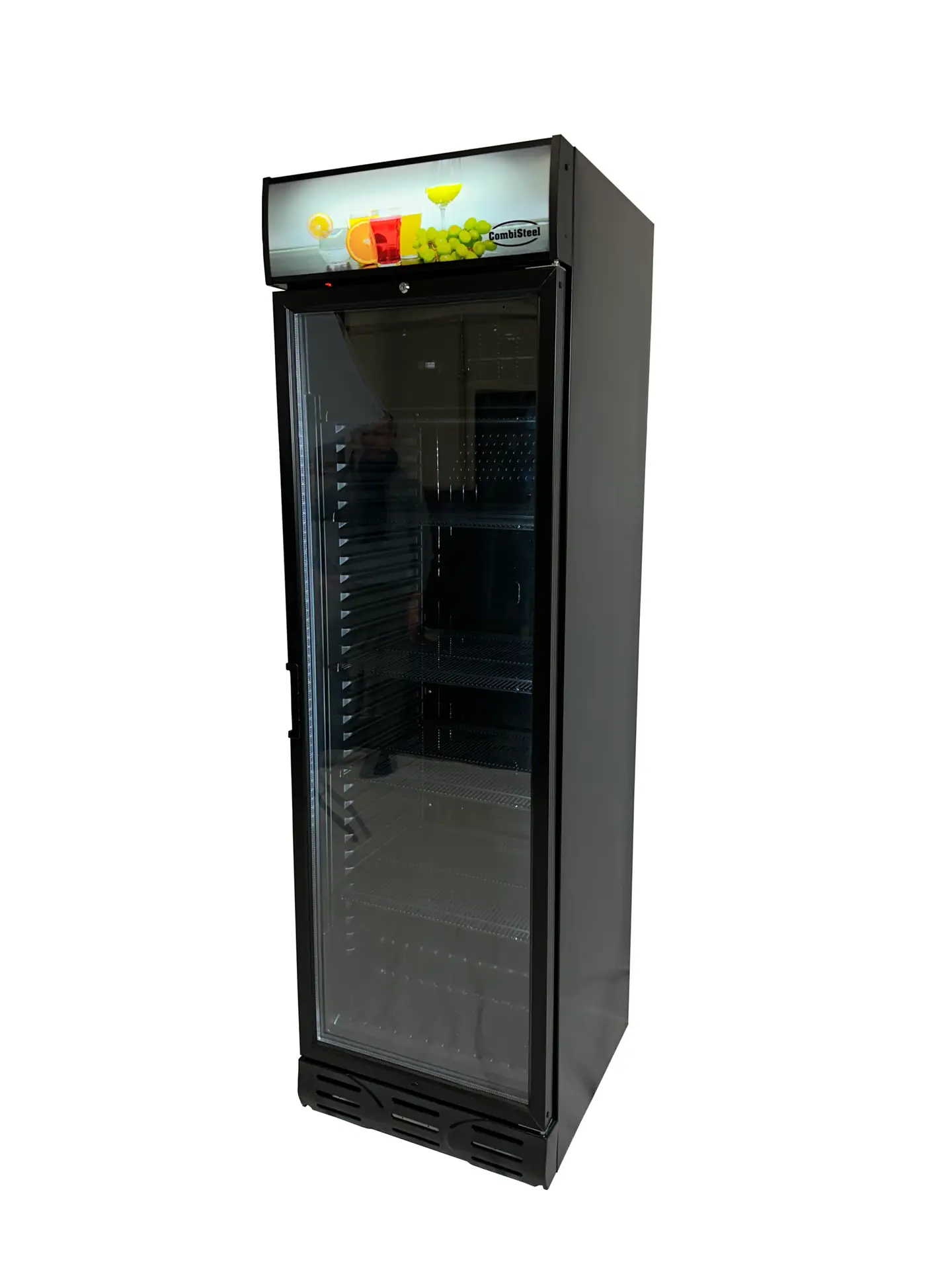 REFRIGERATOR 1 GLASS DOOR BLACK - Image 8