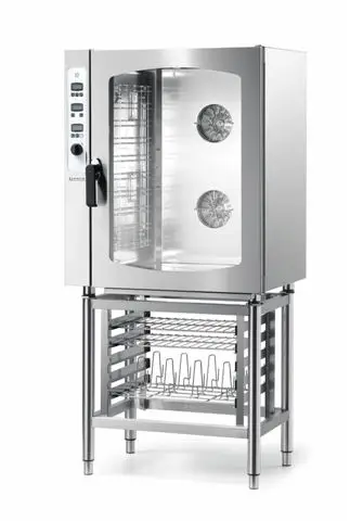 GIORIK CONVECTION OVEN, GAS 895X768X965MM. (LXDXH), CAP. 10X 1/1 GN TEMP. +50/+280°C, 0,9 + 19 KW, 230 VOLT, 160 KG