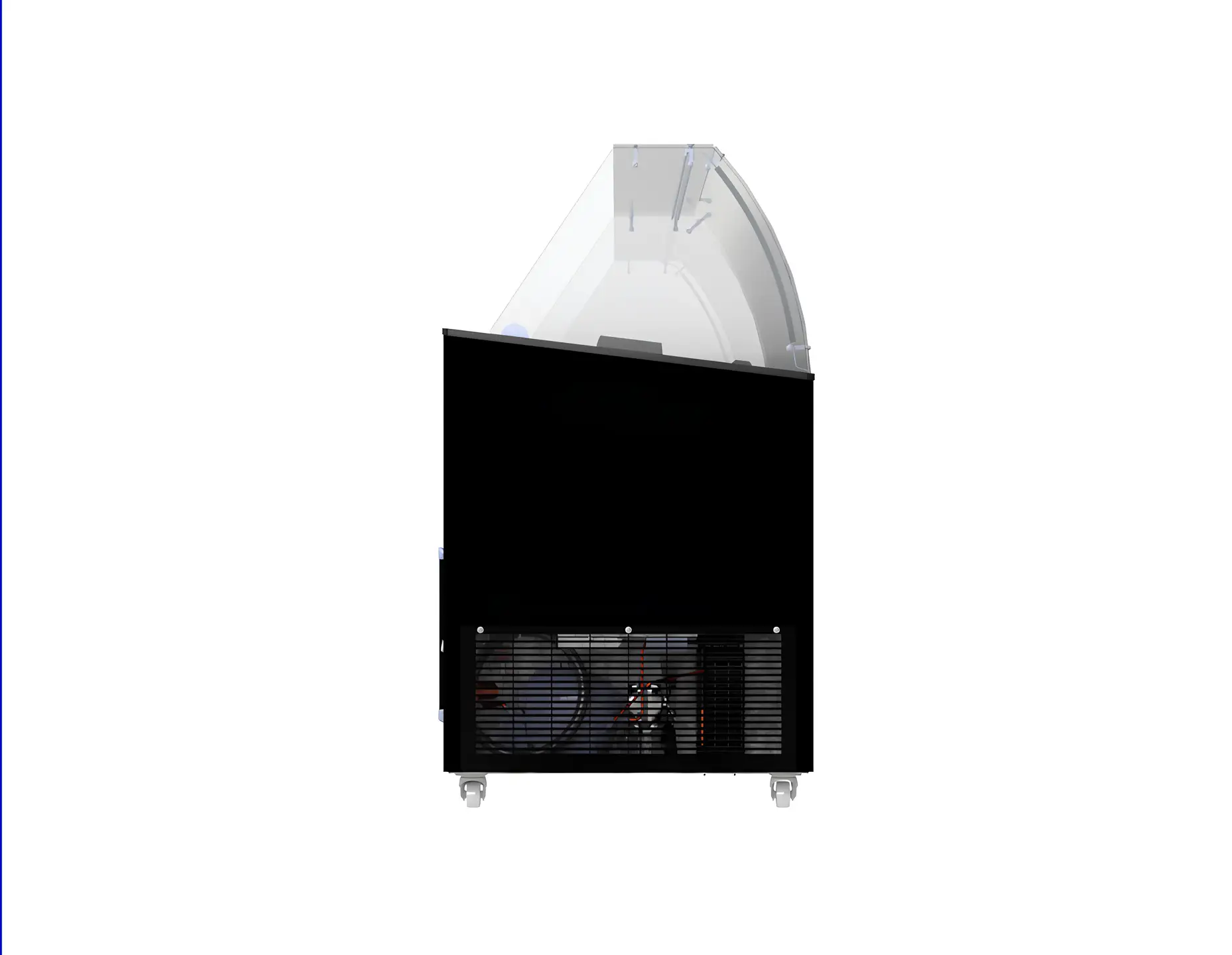 ICE CREAM DISPLAY TENERIFE BLACK 10X5 LTR - Image 3