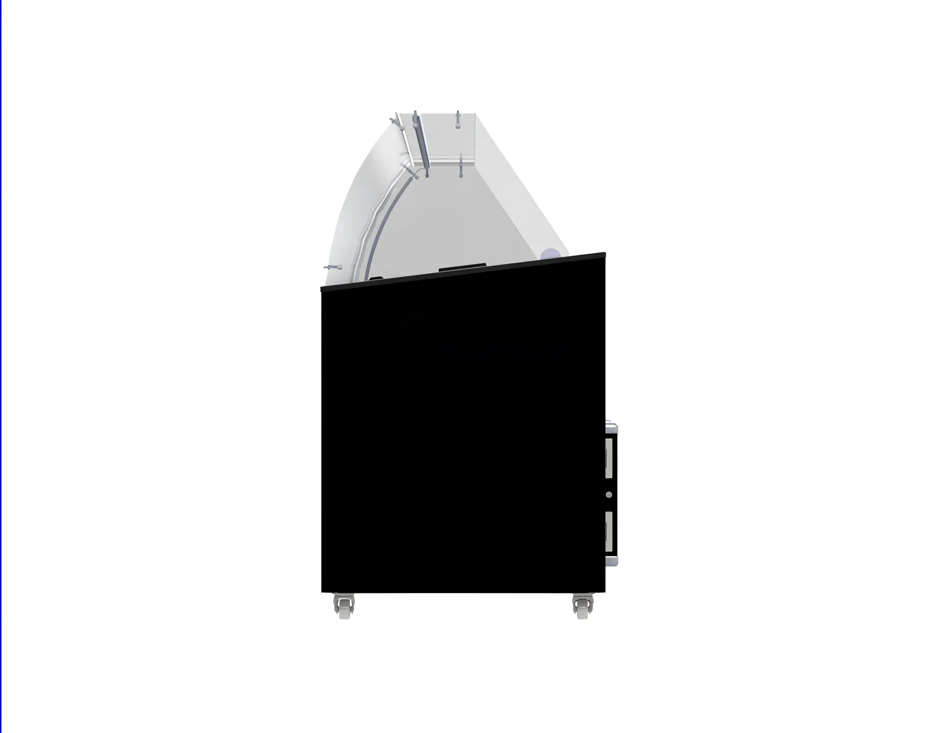ICE CREAM DISPLAY TENERIFE BLACK 10X5 LTR - Image 5