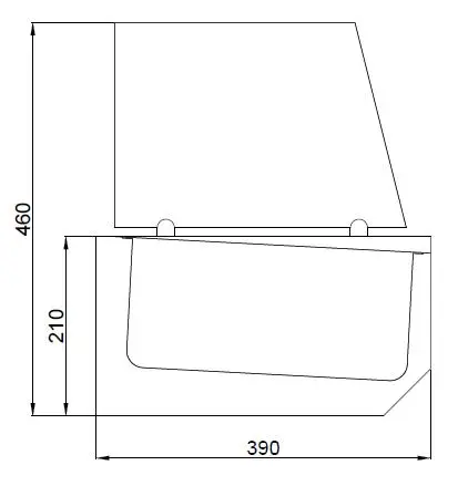 REFRIGERATED COUNTER TOP 6X 1/3 GN - Image 2
