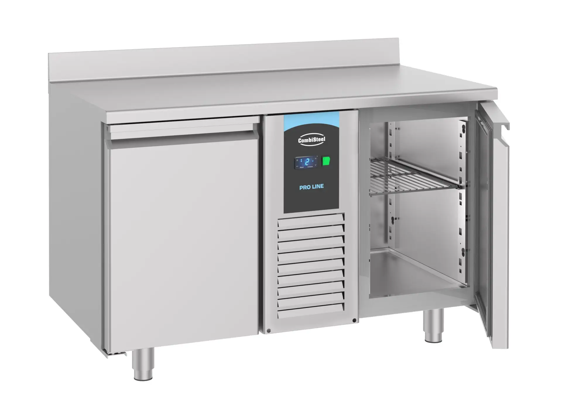 700 REFRIGERATED COUNTER UPSTAND 2 DOORS MONOBLOCK ENERGY LINE - Image 2