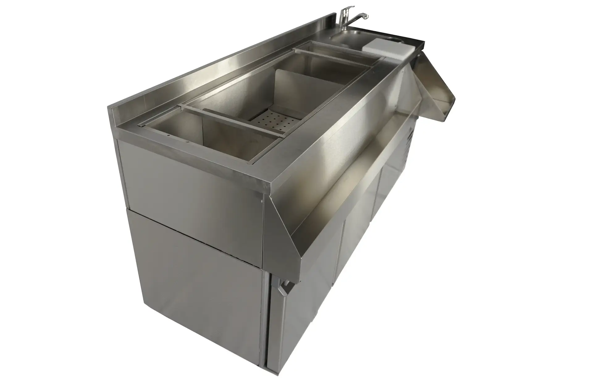 REFRIGERATED COUNTER 3 DOORS WITH COCKTAIL BAR STATION - Image 6