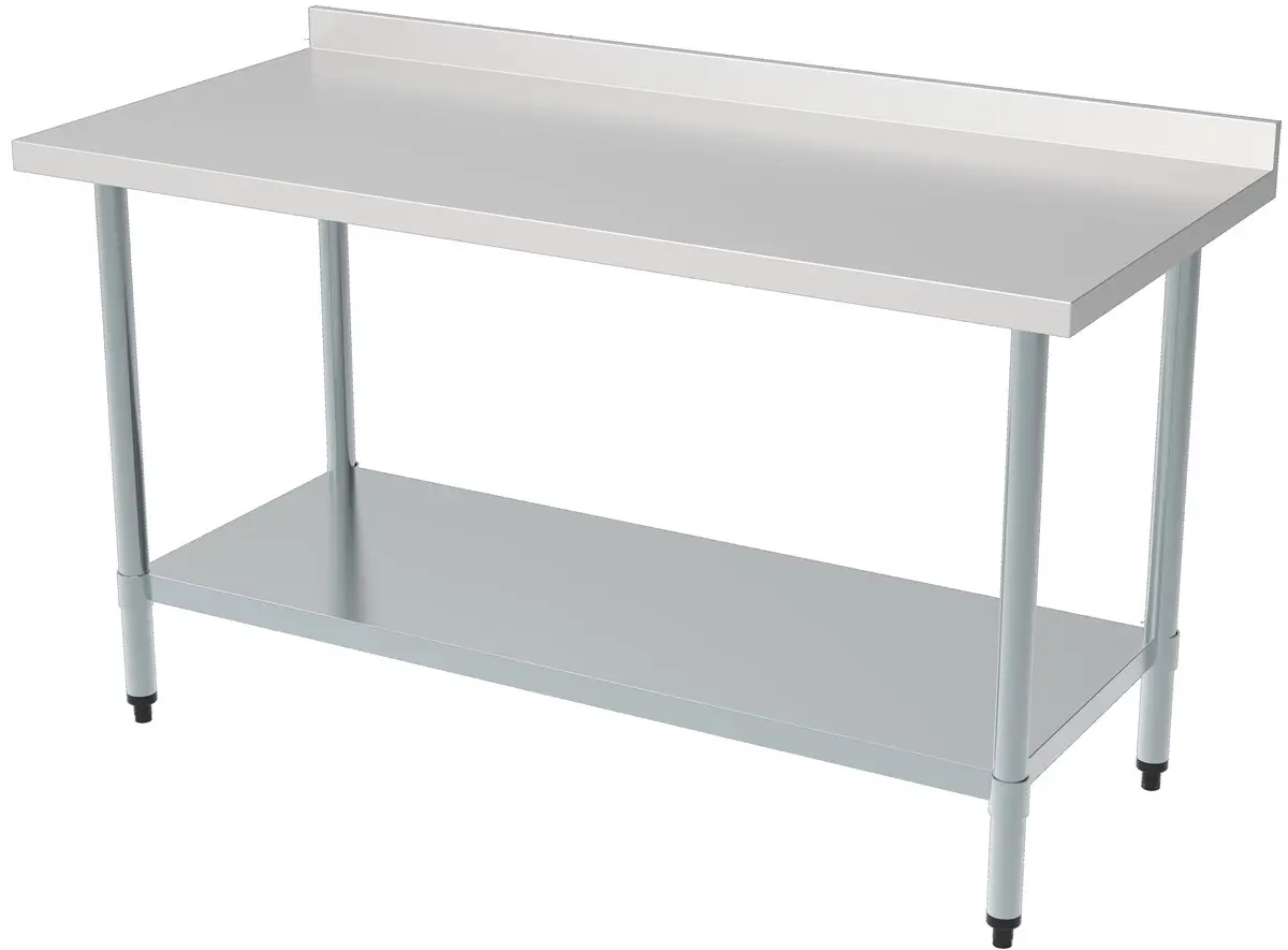 700 WORKTABLE BOTTOM SHELF UPSTAND FLAT PACKED 1400