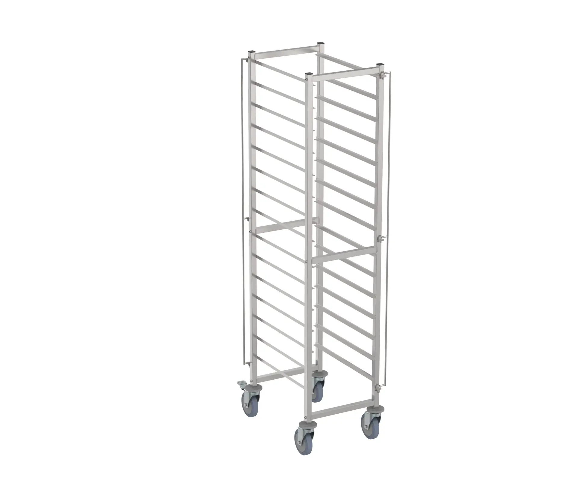 CLEARING TROLLEY FLAT-PACKED 2/1GN