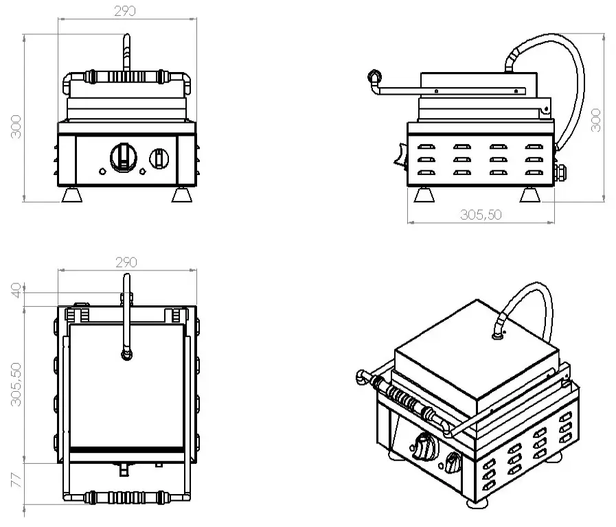 WAFFLE MAKER - Image 2