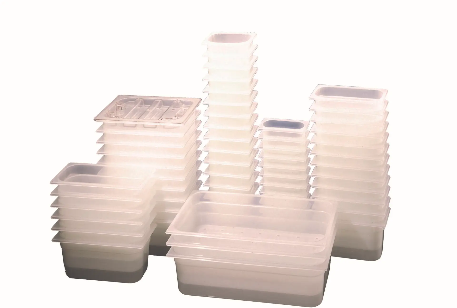 GN CONTAINER POLYPROPYLENE 1/1GN-100MM