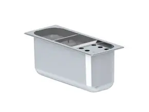 DROP-IN SINK FOR ICE CREAM SCOOP