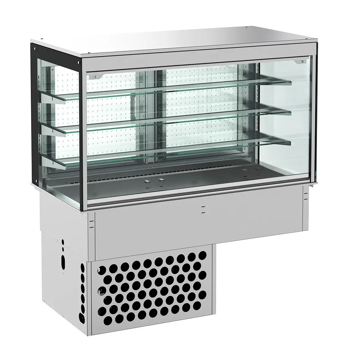 DROP-IN CUBIC REFRIGERATED DISPLAY - CLOSED 3/1