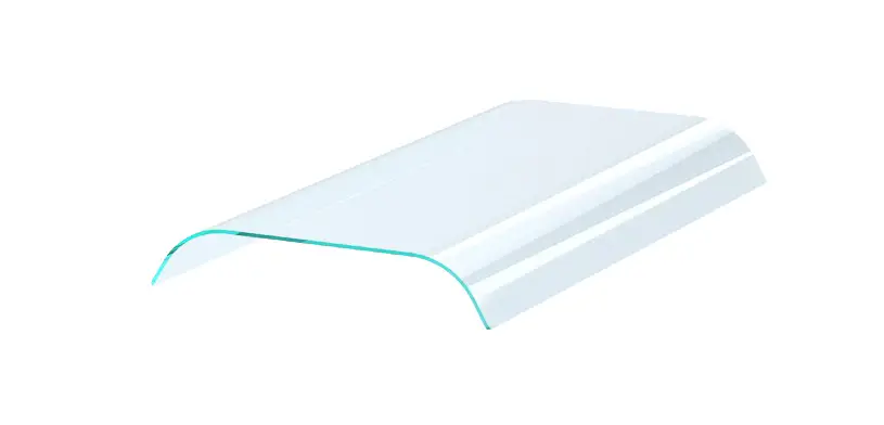CURVED GLASS 2-SIDES 4/1