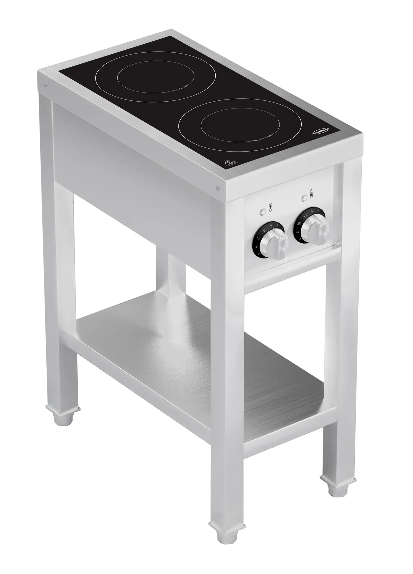 INDUCTION STOVE 2 HOBS WITH OPEN FRAME