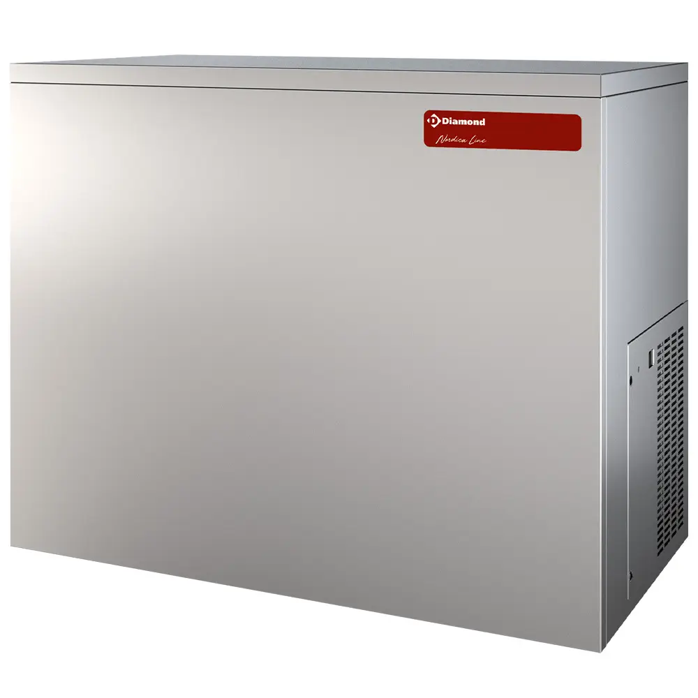 Diamond ICE155MW Stainless Steel Whole Ice Cube Maker, 155kg/24hrs Output