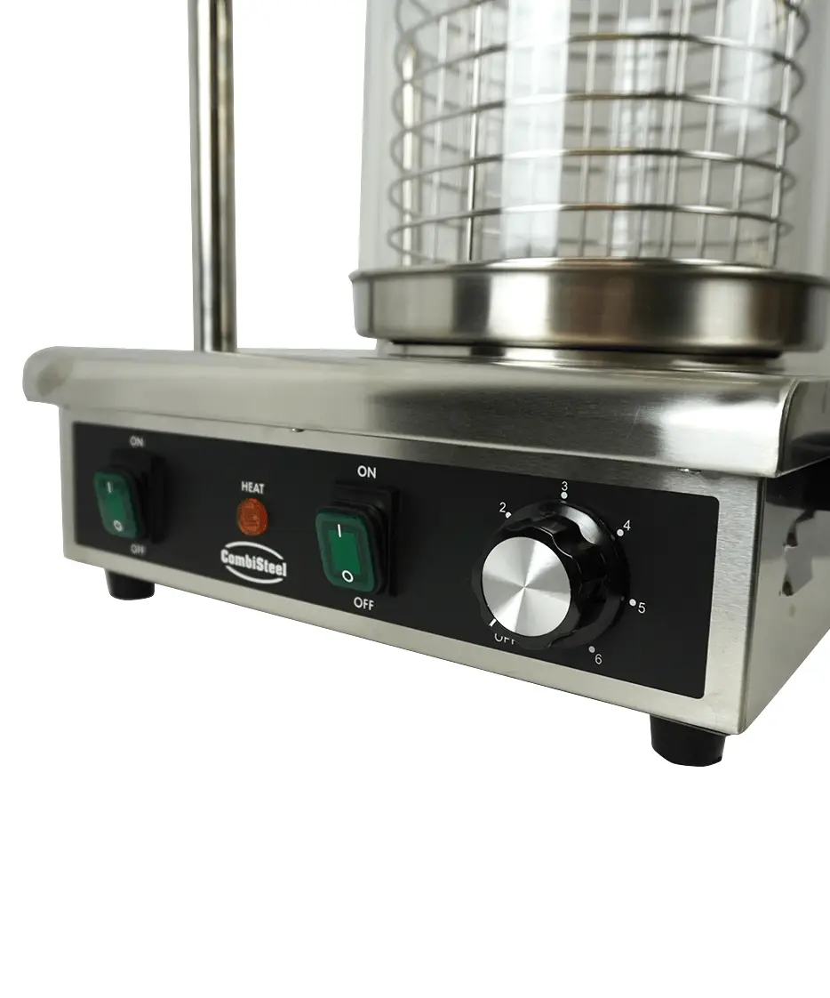 HOT DOG WARMER WITH 2 BREAD HEATING STICKS - Image 5
