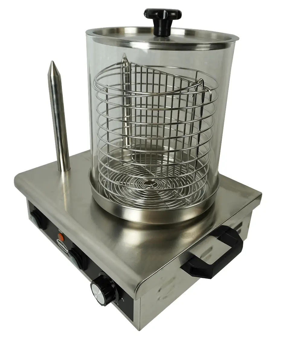 HOT DOG WARMER WITH 2 BREAD HEATING STICKS - Image 4