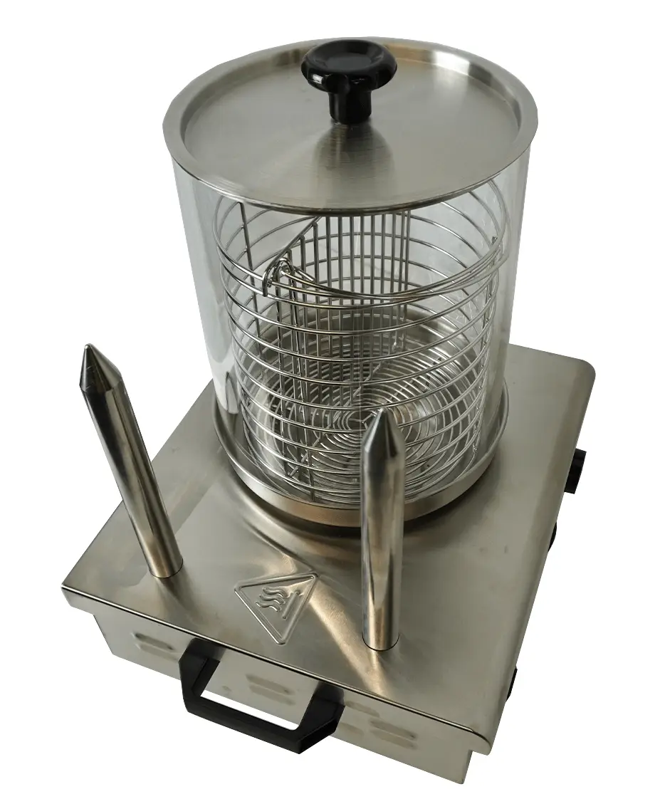 HOT DOG WARMER WITH 2 BREAD HEATING STICKS - Image 6