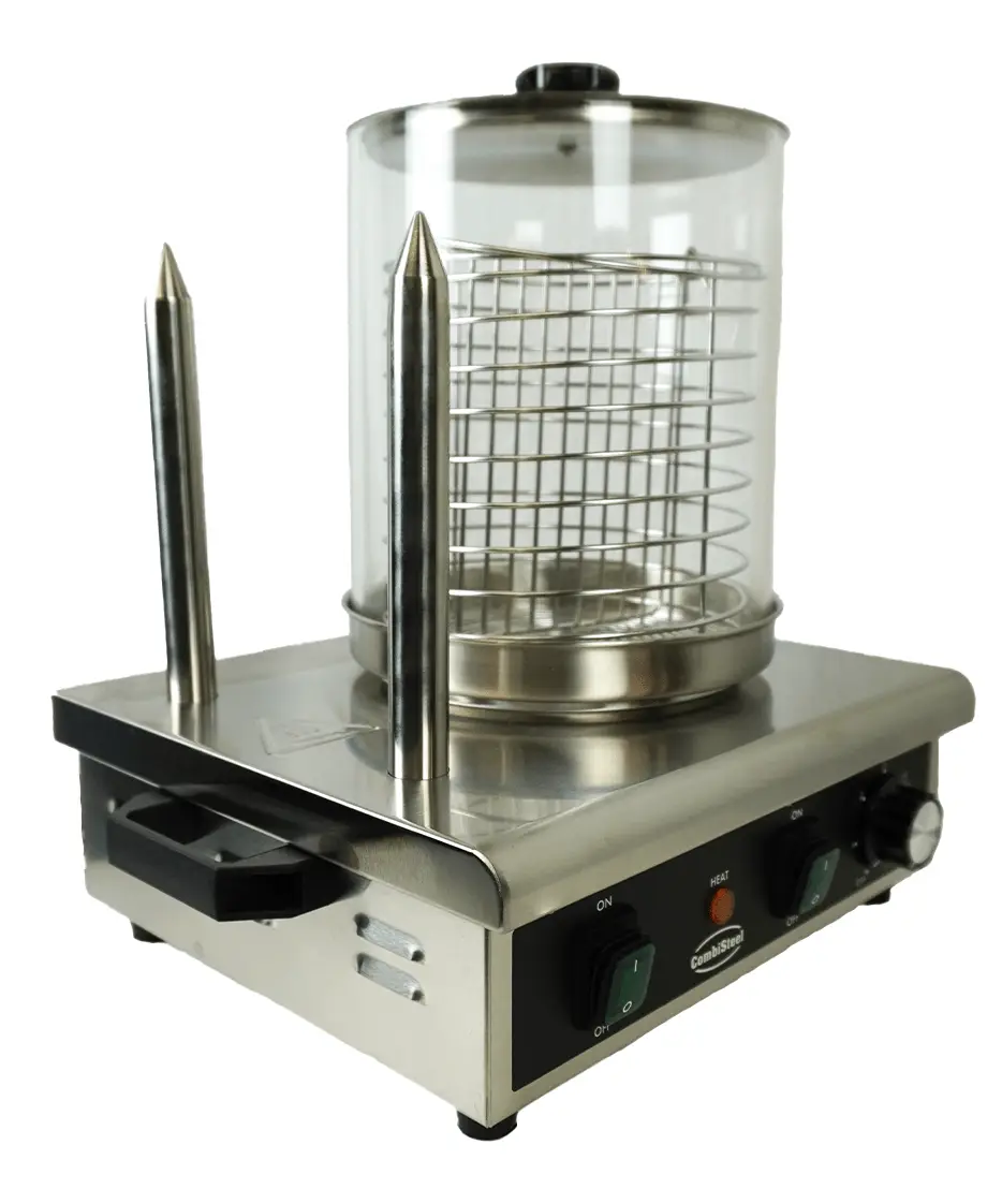 HOT DOG WARMER WITH 2 BREAD HEATING STICKS - Image 3