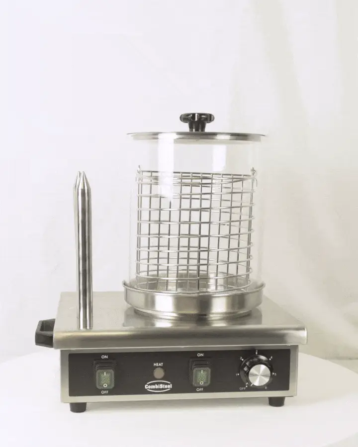HOT DOG WARMER WITH 2 BREAD HEATING STICKS - Image 7