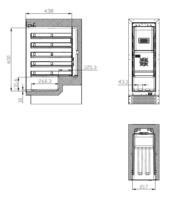 WINE COOLER 50L SINGLE ZONE - Image 4