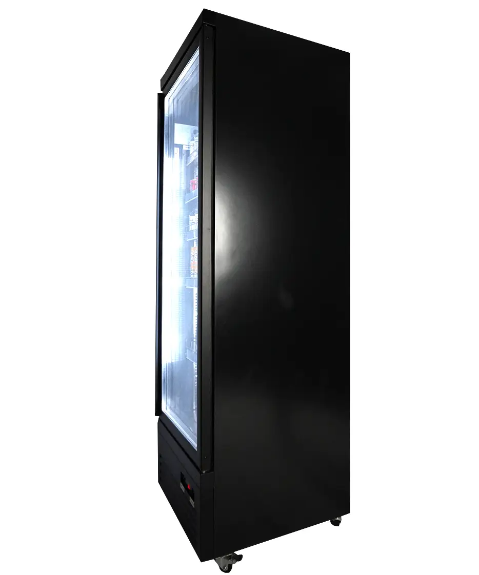 REFRIGERATOR 1 GLASS DOOR BLACK CEB-500R BL - Image 4