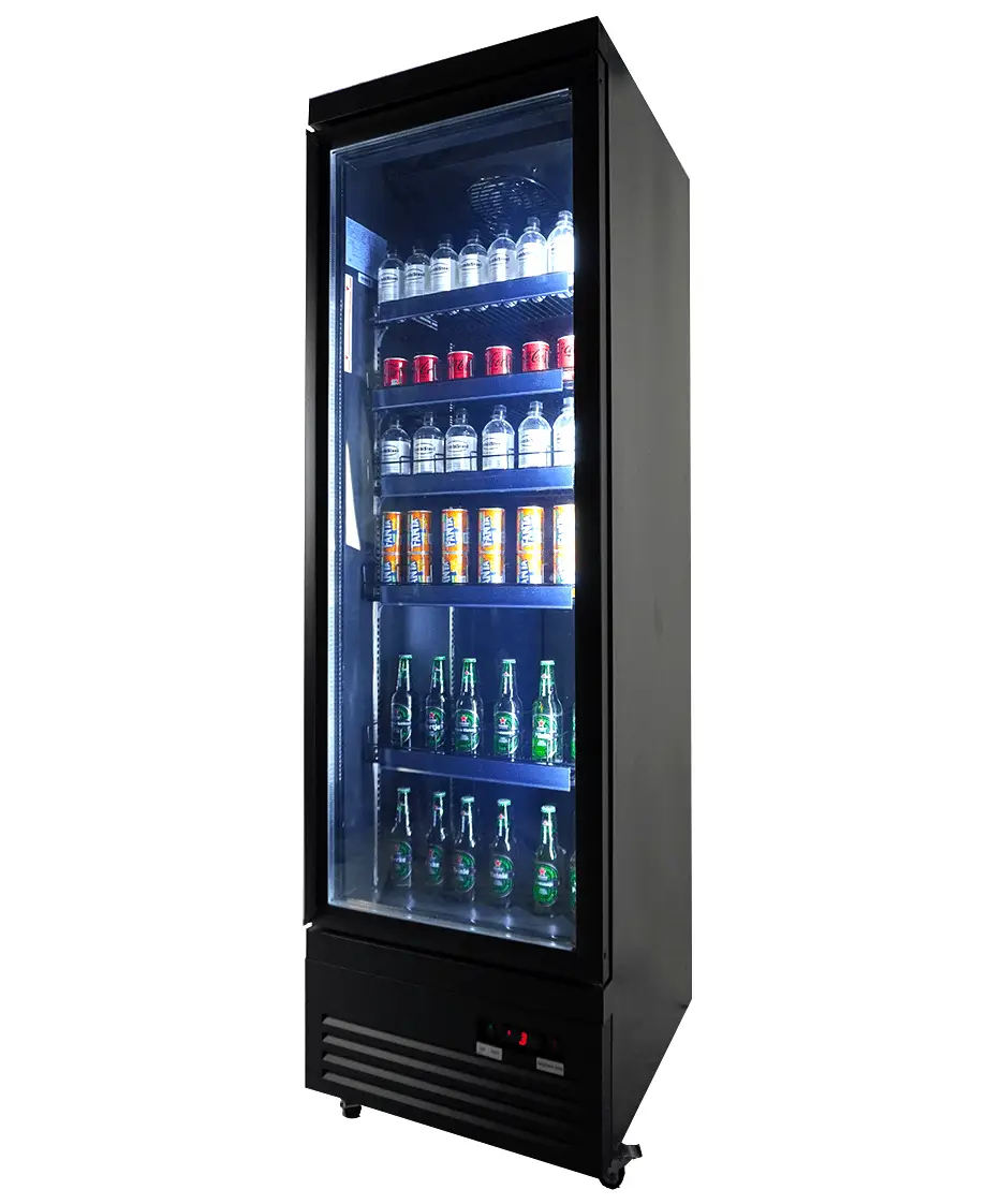 REFRIGERATOR 1 GLASS DOOR BLACK CEB-500R BL - Image 3