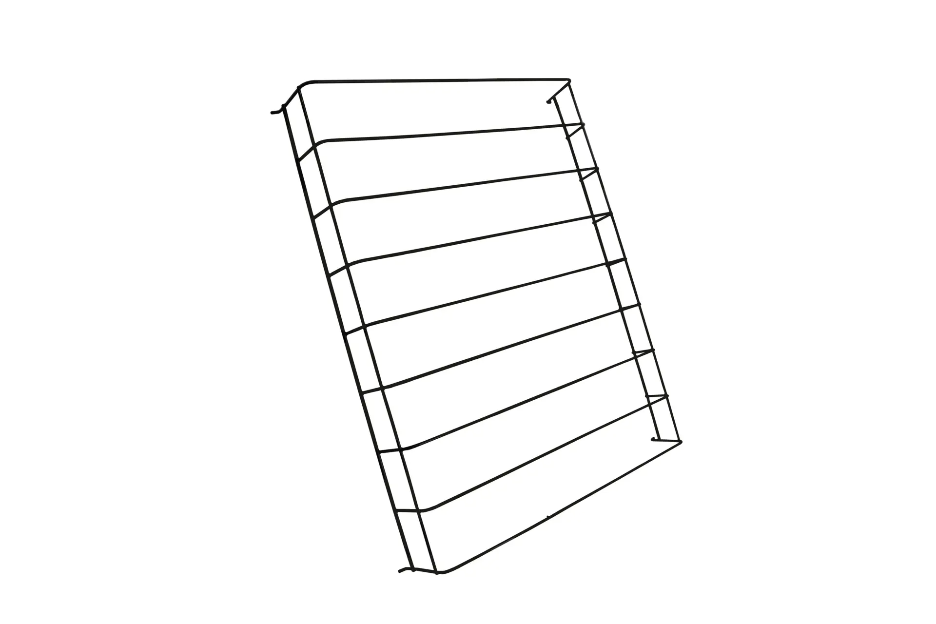 SHELF PARTITIONS BLACK LEFT/RIGHT FOR 7526.0105-0110-0115