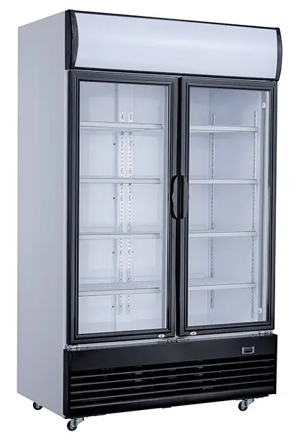 REFRIGERATOR 2 GLASS DOORS 800L - Image 2