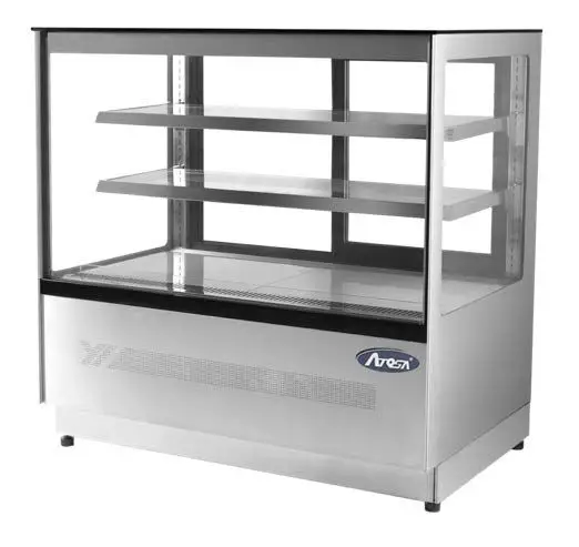 Atosa WDF157F Heavy Duty Squared Glass Deli Counter, 1504mm