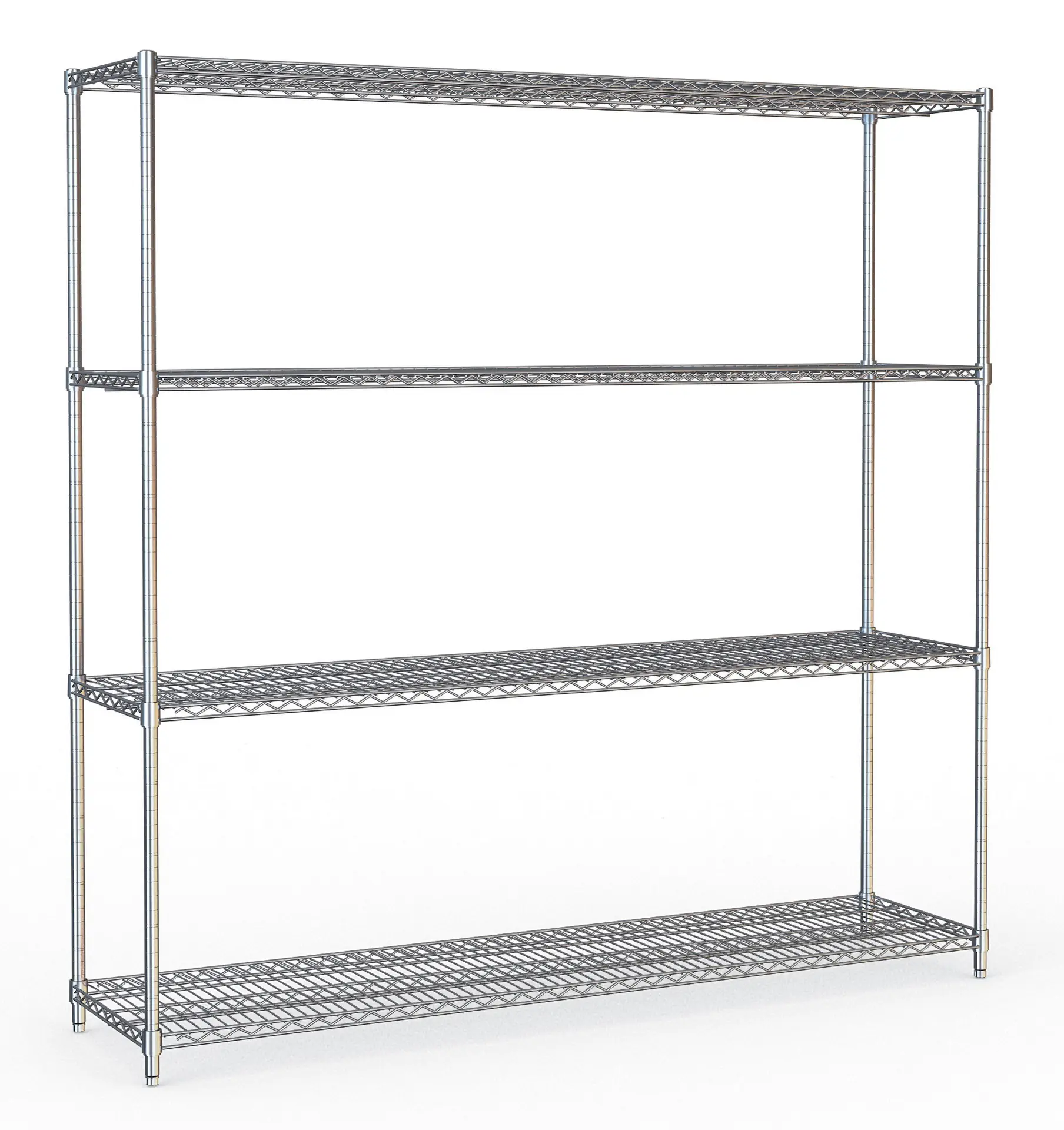 SHELF UNITS 4 LEVELS 1800 FLAT PACKED