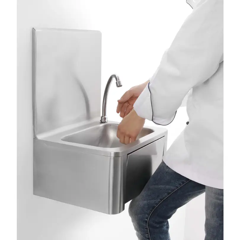 KNEE OPERATED HAND WASHBASIN - Image 2